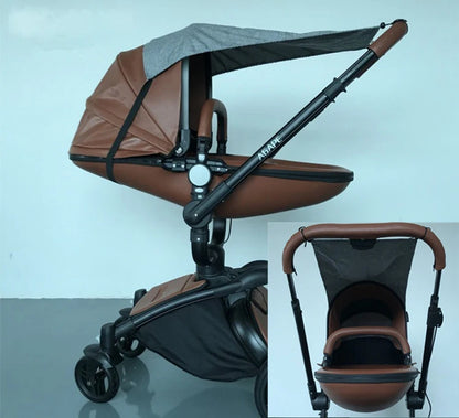 Baby Stroller Rag Shade Blocks UV UVB Sun Rays Cover Car Awning Mosquito Insect Net Mesh RainTent Stroller Protection Accessory