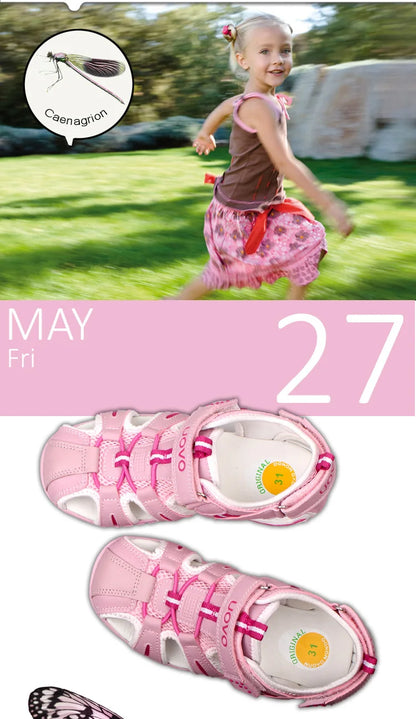 UOVO Brand 2026 Summer Beach Footwear Kids Closed Toe Toddler Sandals Children Fashion Designer Shoes For Boys And Girls #24-38
