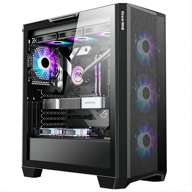 Aotesier High Quality Core I7 I9 I5 with E5 2650 CPU 16GB RAM SSD HDD GTX 950 8GB Graphics Card Gaming Desktop PC Gamer Game