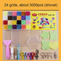 6000pcs 24 colors Refill Beads puzzle Crystal DIY water spray beads set ball games 3D handmade magic toys for children Toy