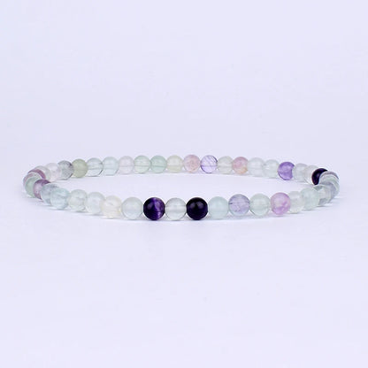 4mm 6mm Mini Energy Charm Bracelet Natural Stone Beads Yoga Healing Bracelet Jewelry for Women Men Best Friend Gift Dropshipping
