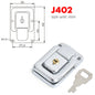 KAK Cabinet Boxes Spring Loaded Latch Catch Toggle Hasp Mild Steel Hasp For Sliding Door Simple Window Hardware Tool Box Lock