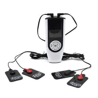 Electro Shock E-Stim Estim Kit Conductive Bands Penis Ring Extender Enlarger,Male Masturbator Cock Ring,BDSM Toys