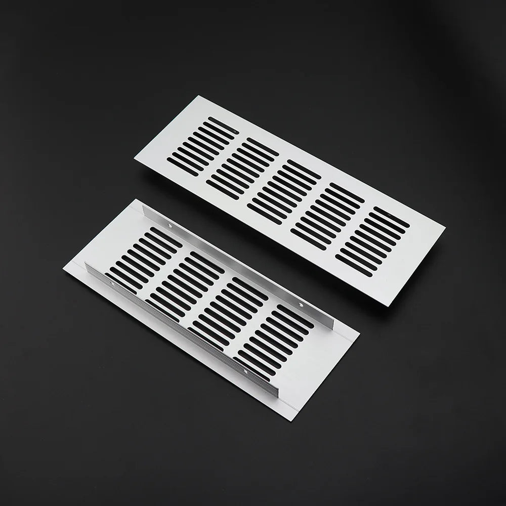 Vents Perforated Sheet Aluminum Air Vent Ventilator Grille Cover Ventilation For Closet Shoe Air Conditioner home Decor cover