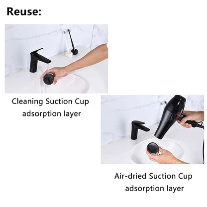 1/2/4pcs Strong Vacuum Suction Cup Hooks Punch-free Robe Hook Reusable Towel Holder For Kitchen Bathroom Home Accessories