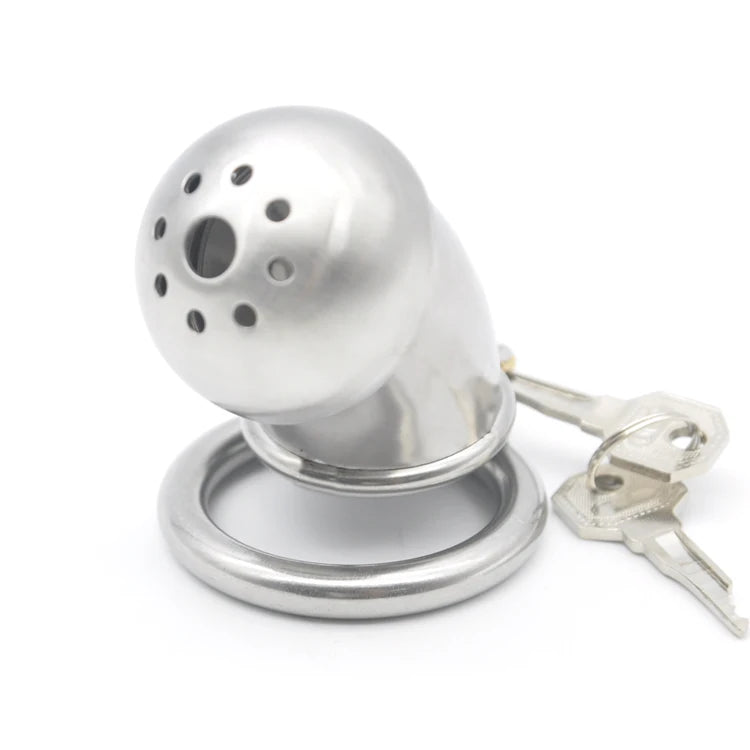 New Male Chastity Device Cock Cage Real Stainless steel chastity Belt Penis cage Drop shipping