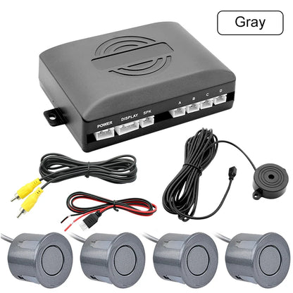 CVBS GreenYi Dual Core CPU Car Video Parking Sensor Reverse Backup Radar Assistance, Auto Parking Monitor Digital Display