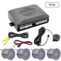CVBS GreenYi Dual Core CPU Car Video Parking Sensor Reverse Backup Radar Assistance, Auto Parking Monitor Digital Display