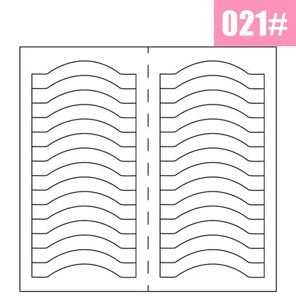 2pcs French Manicure Nail Wraps Stickers, Nail Art Form Fringe Tip Guides for DIY Nail Decoration