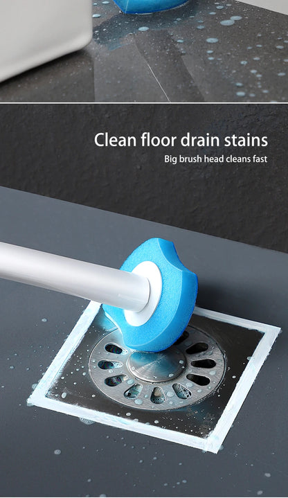 Disposable Toilet Brush Without Dead Angle Cleaning Tools Household Long Handle Cleaner Brush Bathroom Accessories For Toilet