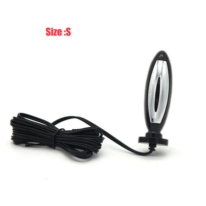 Electro Shock Anal Vaginal Plug Jump Egg Dildo Butt Plug Stimulator E-Stim Prostate Massager Electricity Accessory BDSM Sex Toy
