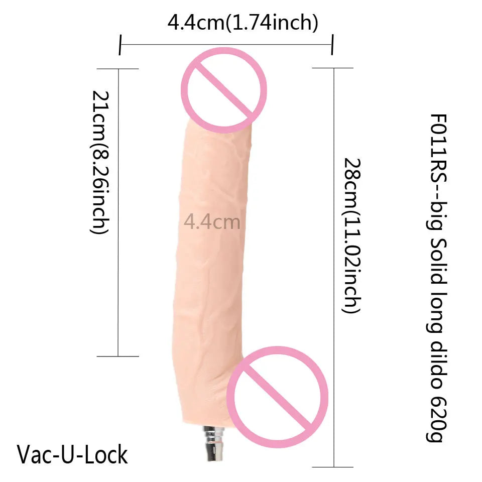 Fredorch Sex Machine Dildos Attachments Big Flesh Dildos For Vac-u-lock Love Machine Suitable for All Machines In The Shop