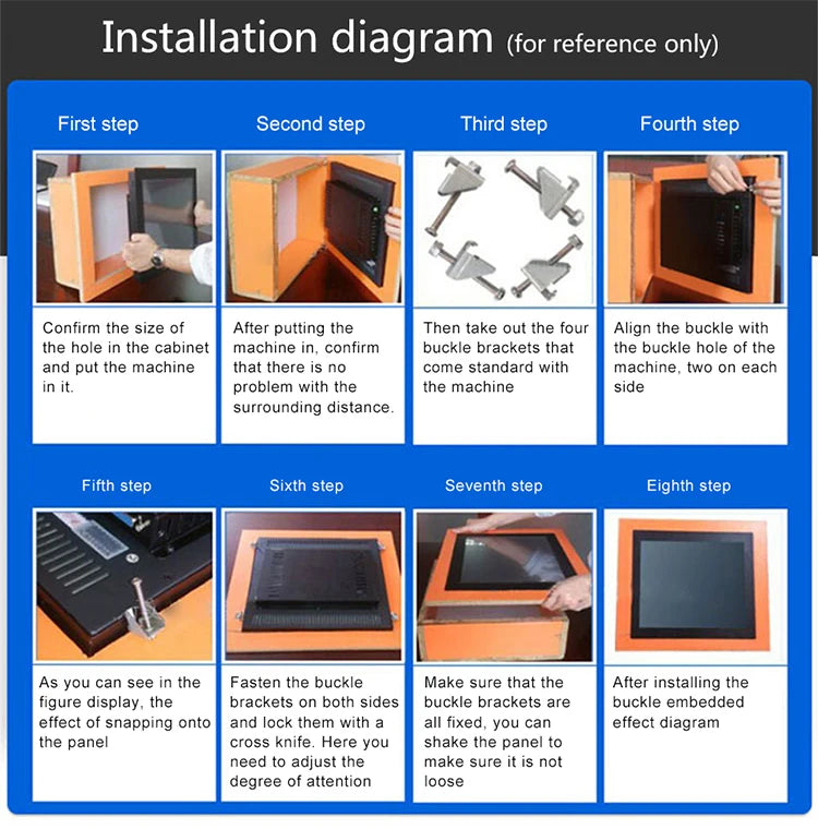 10 12 15 Inch industrial all in one pc computer with resistive touch screen panel pc built-in wifi rs232 com win10 pro 1024*768