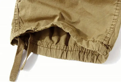 2025 Summer New High Quality Cargo Shorts Men Casual Workout Military Men's Shorts Multi Pocket Knee Length Short Pants