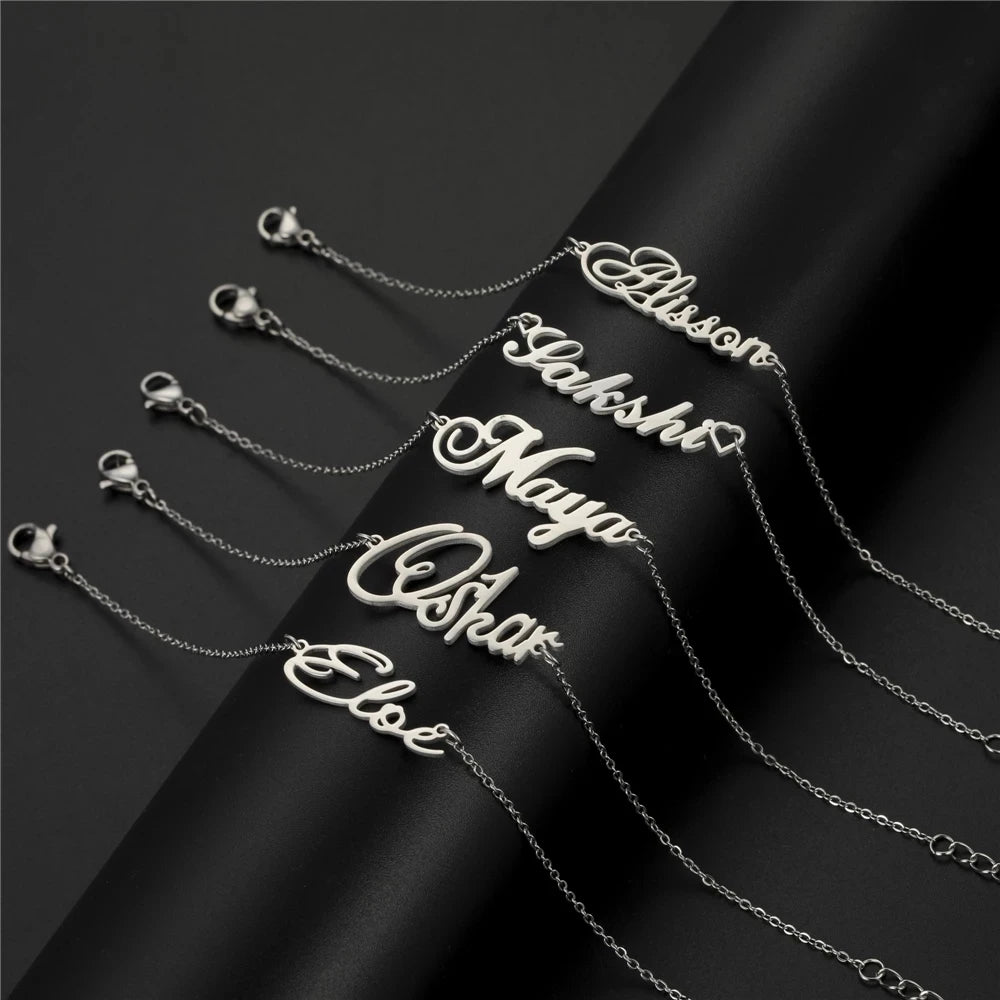 Sipuris Custom Name Bracelets With Crown For Women Stainless Steel Customized Personalized Unique Bracelet Jewelry Gifts