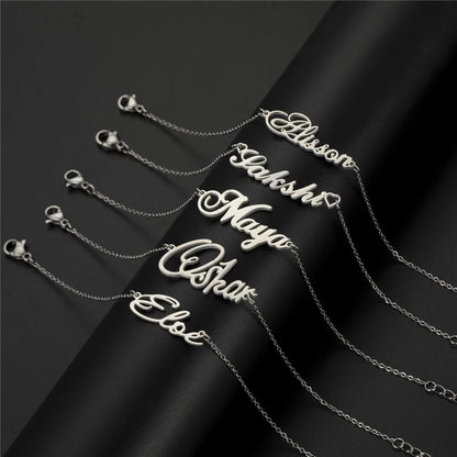 Sipuris Custom Name Bracelets With Crown For Women Stainless Steel Customized Personalized Unique Bracelet Jewelry Gifts
