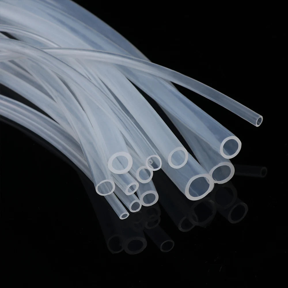 5 Meters Transparent Food Grade Silicone Tube 2 4 6 8 10 12 Flexible Garden Rubber Hose Aquarium Soft Tubing Silicone Pipe