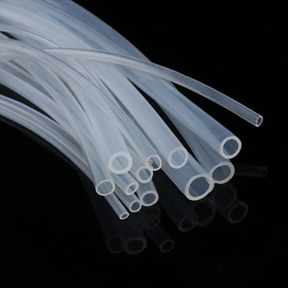 5 Meters Transparent Food Grade Silicone Tube 2 4 6 8 10 12 Flexible Garden Rubber Hose Aquarium Soft Tubing Silicone Pipe