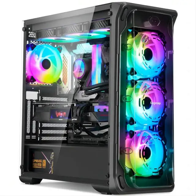 Aotesier High Quality Core I7 I9 I5 with E5 2650 CPU 16GB RAM SSD HDD GTX 950 8GB Graphics Card Gaming Desktop PC Gamer Game