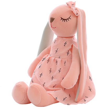 35CM/14inch Cute Bunny  by Soothing Rabbit Doll Sleeping Doll, Stuffed Animals Kids Plushie Doll Toy