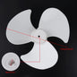 Big Wind 11/12/16inch Plastic Fan Blade 3 Leaves Stand/Table Fanner Accessories