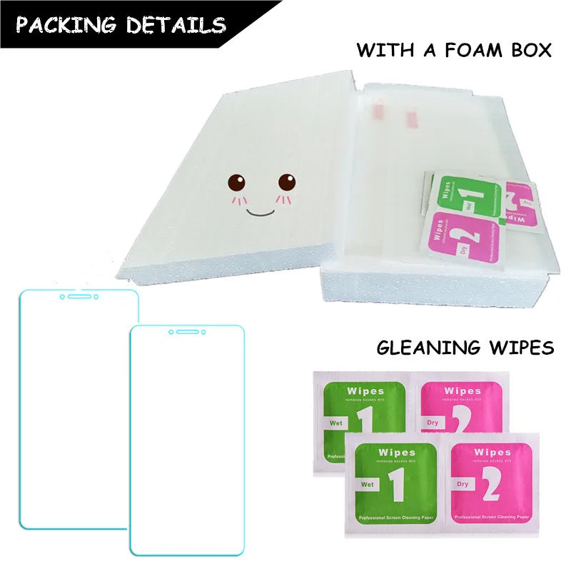 6in1 For Honor Win Glass For Honor Win RT Tempered Glass 2.5D Full Cover Glue Screen Protector For Honor Win Lens Film