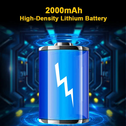EAFC  Handheld Car Air Compressor 120W Wireless/Wired Inflatable Pump Air Pump Digital Car Tire Inflator Machine for Car Bicycle