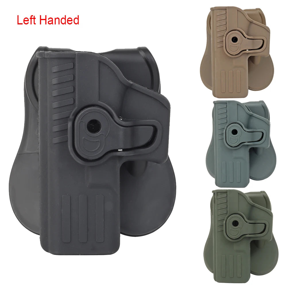 Left Right Hand Tactical Gun Holster for GL 17 19 22 26 Gun Holster Belt Waist Pistol Carry Case Hunting Accessory