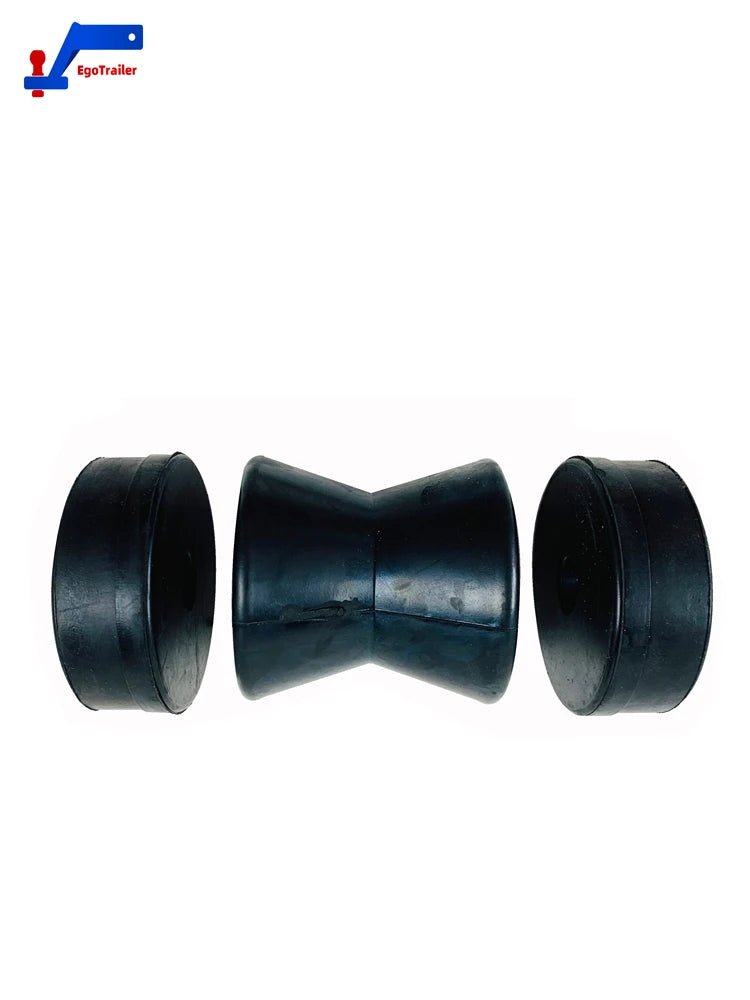 EgoTrailer Black rubber WINCH POST BOAT TRAILER  Bow Roller TRAILER PARTS EGO TRAILER PARTS