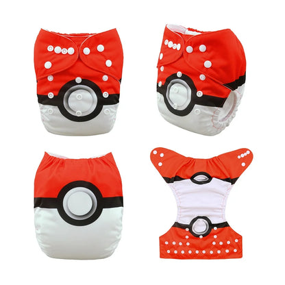 U Pick ALVABABY Digital Position Cloth Diapers Baby Reusable Modern Cloth Nappy for Baby with 1pc Microfiber Insert