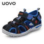 UOVO Brand 2026 Summer Beach Footwear Kids Closed Toe Toddler Sandals Children Fashion Designer Shoes For Boys And Girls #24-38