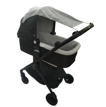 Baby Stroller Rag Shade Blocks UV UVB Sun Rays Cover Car Awning Mosquito Insect Net Mesh RainTent Stroller Protection Accessory