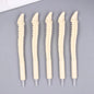Jonvon Satone 50 Pcs Wholesale Bone Shape Ballpoint Pen Novelty Pen Writing Supplies Gifts School Office Stationery Blue Refill