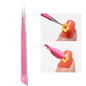 1pcs Double-ended Stainless Steel Cuticle Pusher Dead Skin Push Remover For Pedicure Manicure Nail Art Cleaner Care Tool
