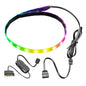 30cm Aluminum alloy RGB PC Case LED Strip Magnetic Computer Light Bar 5V/3PIN Small 4Pin ARGB Motherboard Light-Strip