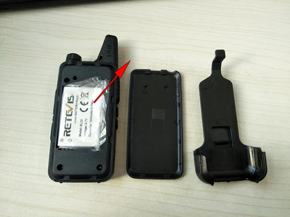 Retevis RT622 Mini Walkie Talkie 4 Pcs Walkie-talkies PMR446 FRS Portable Two Way Radio Communication Radio for Restaurant Hotel