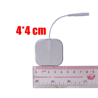 5x5cm 4x4cm Muscle Stimulator Electrode Pads Non-woven Fabric Self Adhesive Replacement Pads for Tens Digital massage Machine