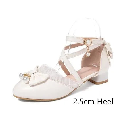 7-15 Years Old Girls High Heels Shoes Pink White Princess Girls Dress Shoes Summer Girls Party Shoes  X#12/10D50