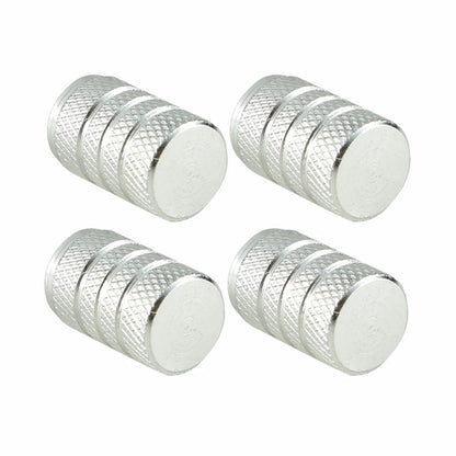 4Pcs/Lot Tire Stem Valve Caps Aluminium Car Dustproof Caps Tire Wheel Stem Air Valve Caps