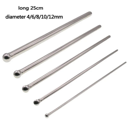 Long Penis Plug Sounding Rod Stainless Steel Rethral Dilator Masturbator Horse Eye Stick Stimulator Adult Sex Toys For Men