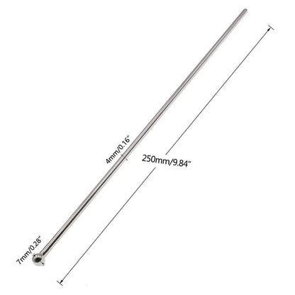 Long Penis Plug Sounding Rod Stainless Steel Rethral Dilator Masturbator Horse Eye Stick Stimulator Adult Sex Toys For Men