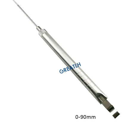 Depth Gauge 0mm to 30mm /60mm/40mm/90mm orthopedics Veterinary surgical Instruments