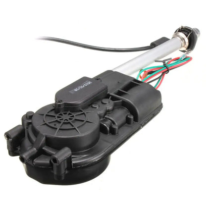 Universal Auto Car Vehicle AM FM Electric Aerial Antenna Radio Enhance Automatic Booster 5 Section Aerials Exterior