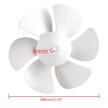 Big Wind 11/12/16inch Plastic Fan Blade 3 Leaves Stand/Table Fanner Accessories