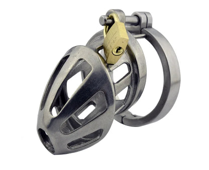 Stainless Steel Male Chastity Device Metal Chastity Cock Penis Cage Men's Virginity Lock Cock Rings BON4M Male Chastity