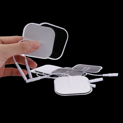 5x5cm 4x4cm Muscle Stimulator Electrode Pads Non-woven Fabric Self Adhesive Replacement Pads for Tens Digital massage Machine