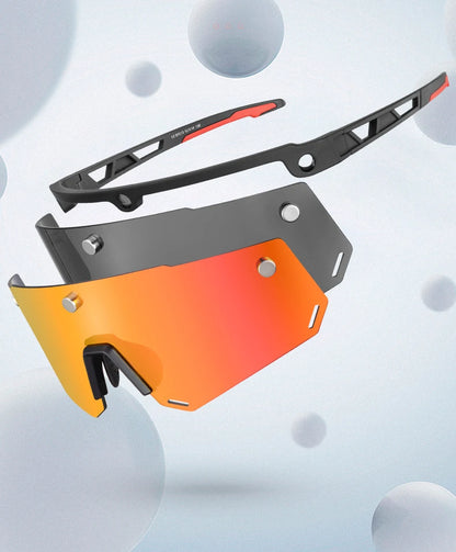ROCKBROS Polarized Cycling Glasses Bike Polarized Glasses Outdoor Sports MTB Bicycle Sunglasses Goggles Eyewear Myopia Frame