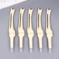 Jonvon Satone 50 Pcs Wholesale Bone Shape Ballpoint Pen Novelty Pen Writing Supplies Gifts School Office Stationery Blue Refill