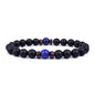 Volcanic Stone Bracelet for Men Lava Wooden 8mm Beads Bracelet Tibetan Buddha Wrist Chain Women Men Jewelry Gift New Bracelets