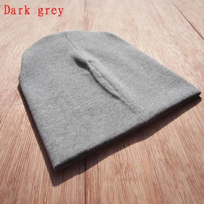 6M-3Y Baby Knitted Hat Scarf Set Solid Color Cotton Hip Hop Beanie Warm Toddler Cap for Boys Girls Spring Autumn Winter